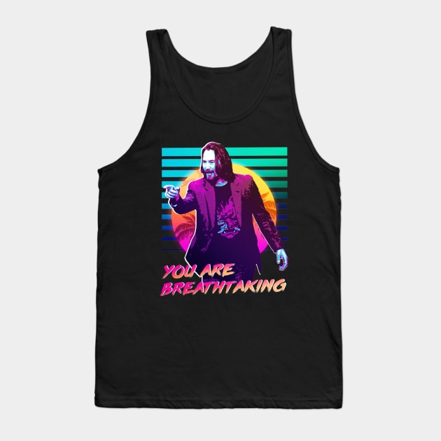 You are breathtaking, Keanu reeves (vintage) v1 Tank Top by QuantumDesigns